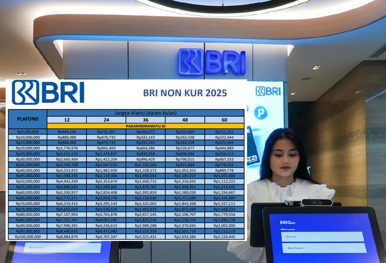 Tabel Angsuran BRI Non KUR Terbaru: Dapatkan Akses Pinjaman Sampai 500 Juta dengan Cicilan Ringan Sekarang!