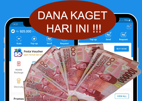 Alhamdulillah! Nomor HP Kamu Dapat Saldo DANA Kaget Gratis Rp925.000, Cek Cara Klaimnya!