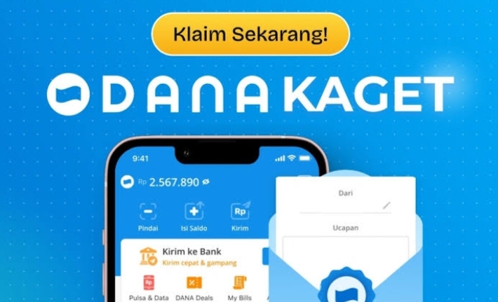 Uang Gratis dari DANA! Ada Link Dana Kaget Juni 2025 Hari Ini, Ambil Saldonya Kesempatan Terbatas Cuma...