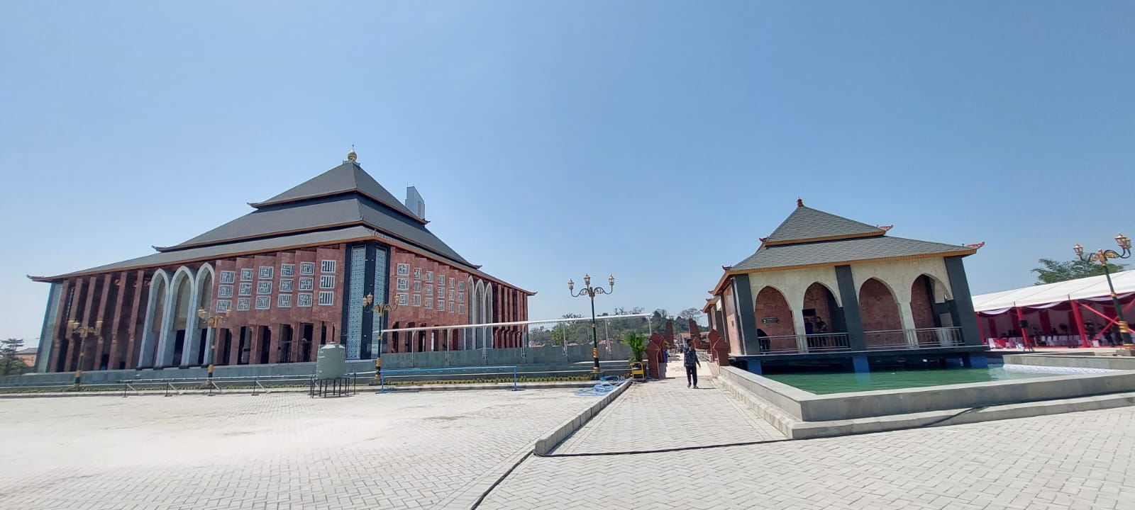Hari Ini Masjid Syarif Abdurrahman Akan Diresmikan Oleh Wapres Maruf Amin di Astana Gunungjati
