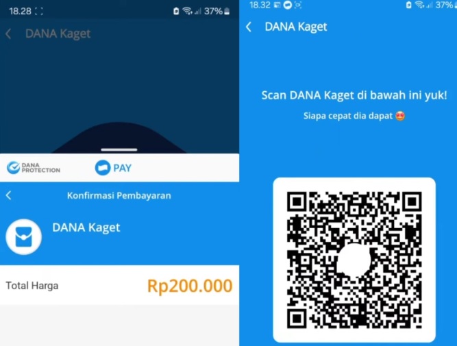 Selamat! Nomor Hp Kamu Telah Terpilih untuk Mendapatkan Saldo DANA Gratis Rp464.000 dari DANA Kaget Hari Ini