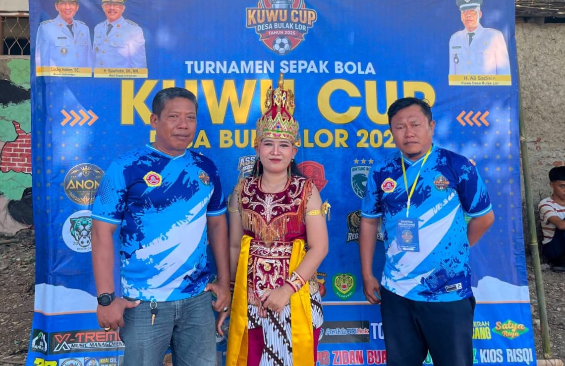 16 Tim Ikuti Turnamen Sepak Bola Kuwu Cup Desa Bulak Lor 2026