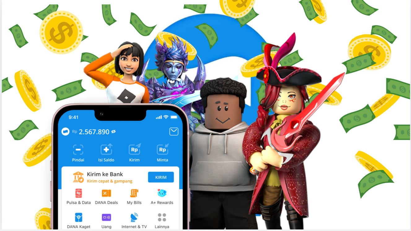 Pemain Roblox Wajib Tahu Nih Supaya Cuan hingga Rp250.000, Cara Hasilkan Saldo DANA Gratis dari Roblox