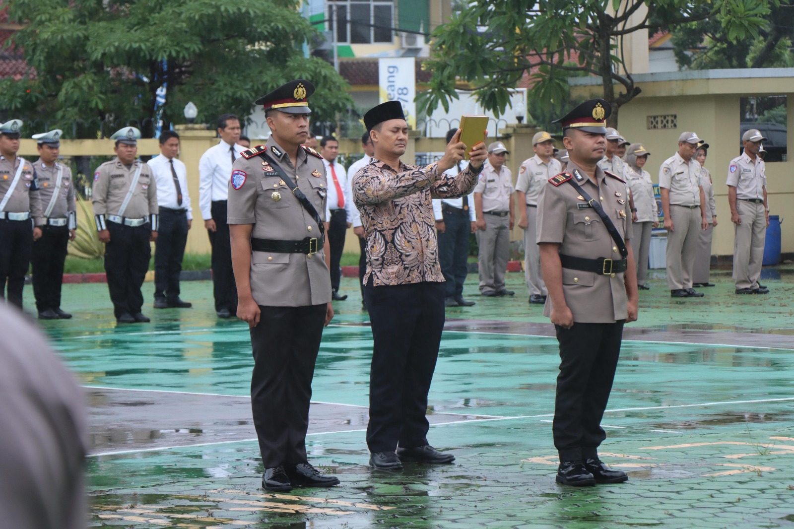 AKP Rizky Aulia Pratama Resmi Jabat Kasat Lantas Polres Indramayu