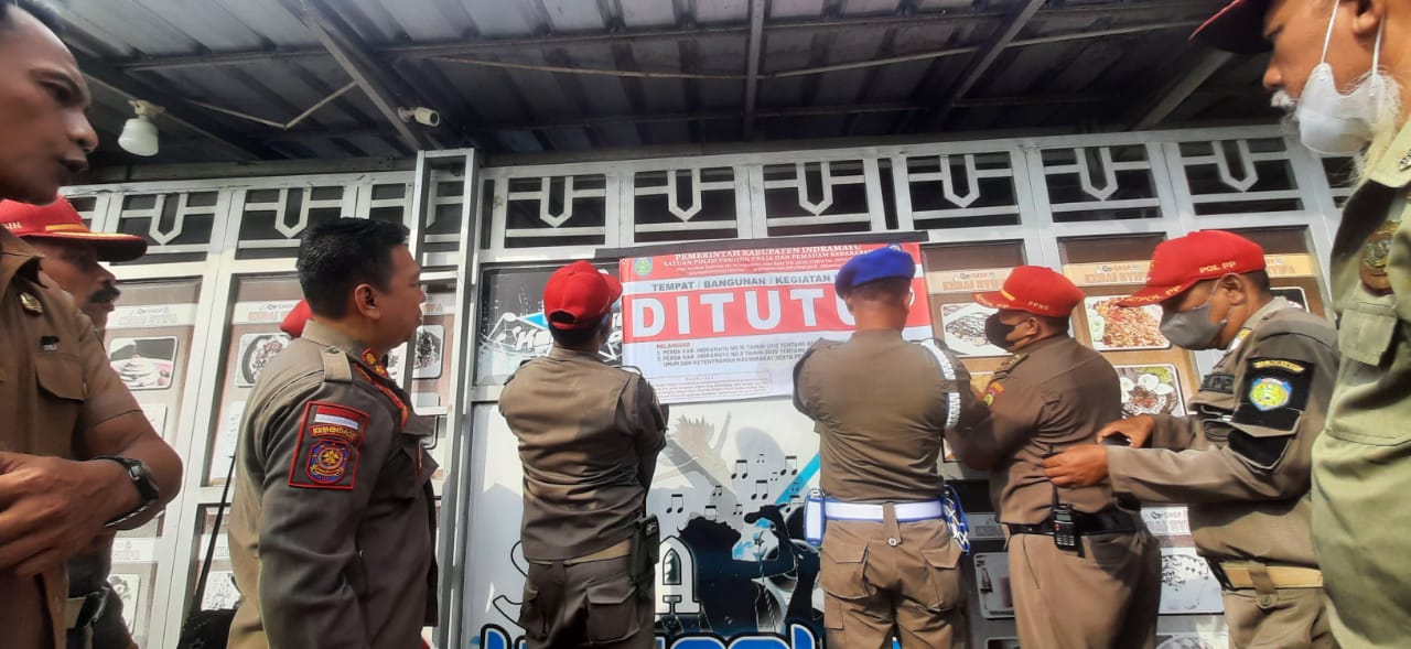 Giliran Kedai Makanan Ditutup, Satpol PP Sebut Bangunan Berdiri di Atas Saluran Irigasi