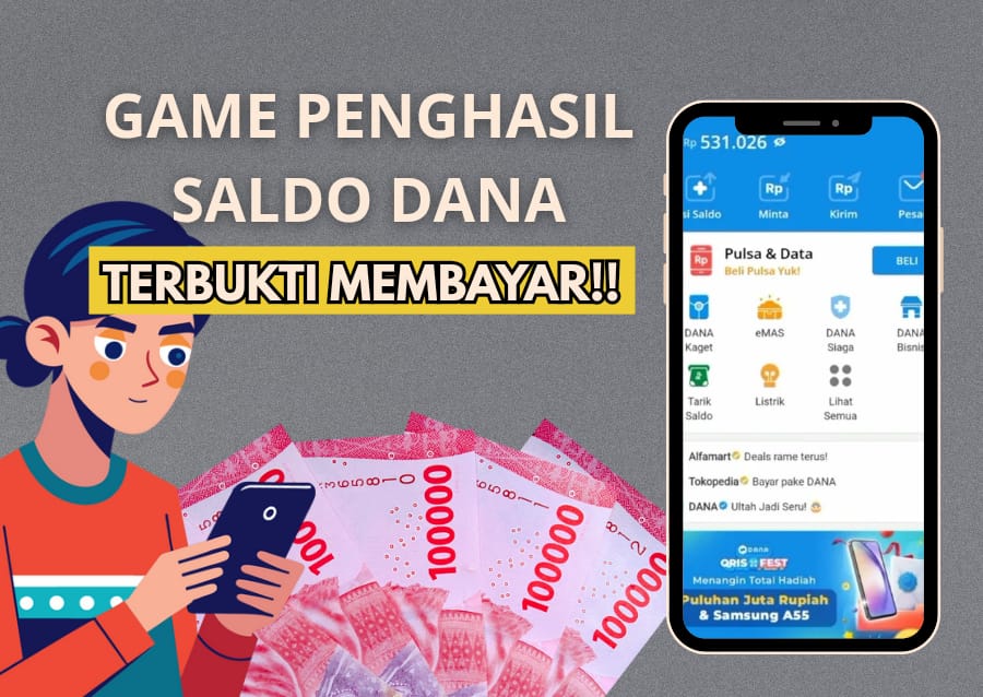Cuan Anti Ribet! Main Game Penghasil Uang Ini Bisa Cairkan Saldo Dana Gratis Rp357.000 Tanpa Modal!