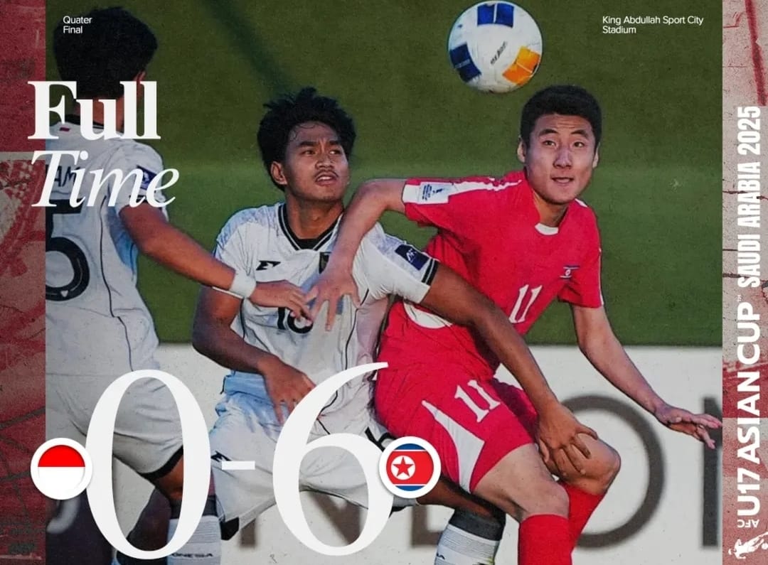 Timnas Indonesia U-17 Kalah 0-6 dari Korea Utara, Netizen Sindir Taktik Nova Arianto Warisan STY?