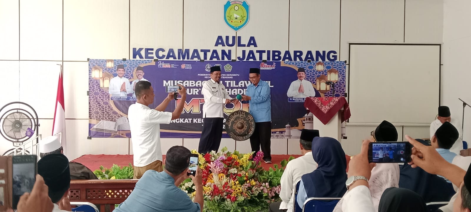 Puluhan Santri Ikuti MTQH Kecamatan Jatibarang