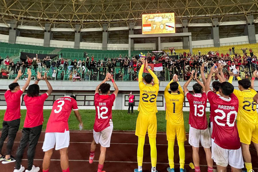 Timnas U-19 Pesta Gol ke Gawang Brunei Darussalam