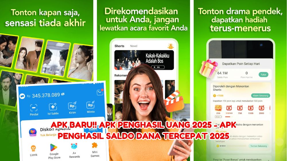 Bosan Scroll HP? Coba APK Penghasil Saldo DANA yang Bayar Hingga Rp300 Ribu dengan Mudah dan Cepat Cair!