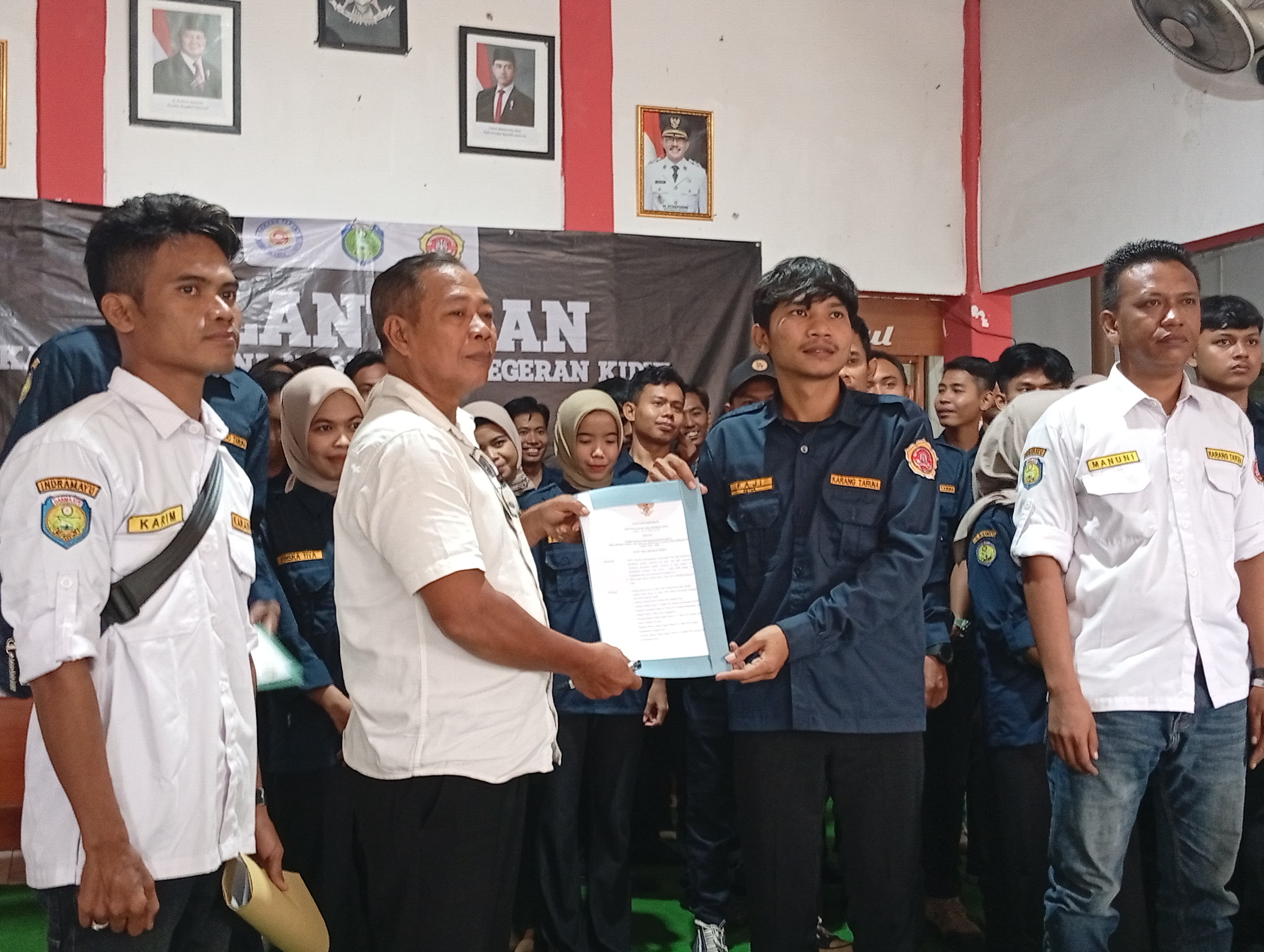Pelantikan Karang Taruna Nusantara Desa Segeran Kidul untuk Masa Bakti 2025-2030