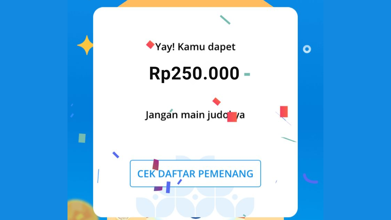 Claim Dana Kaget Kamu Disini! Bisa Dapet Saldo Dana Hingga Rp250.000 Secara Gratis!