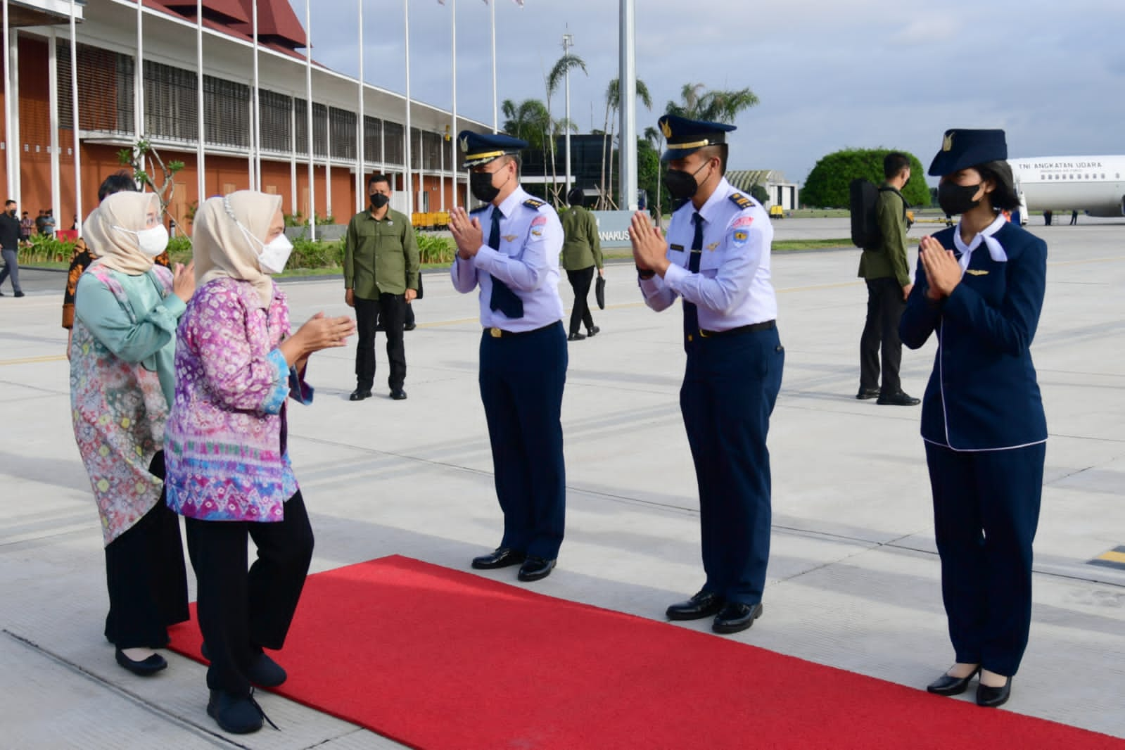 Kunker ke Sumatra Selatan, Ibu Iriana dan OASE KIM Menuju PAUD Asuhan Bunda II