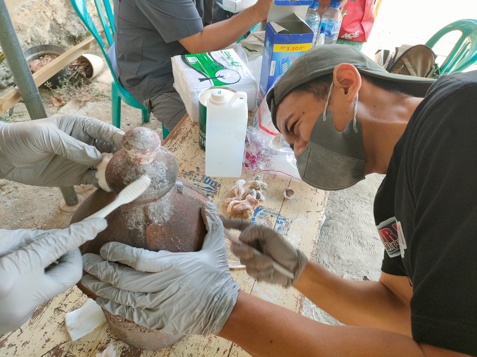 Tim Arkeolog Akhirnya Lakukan Pemugaran Masjid Kuna Bondan