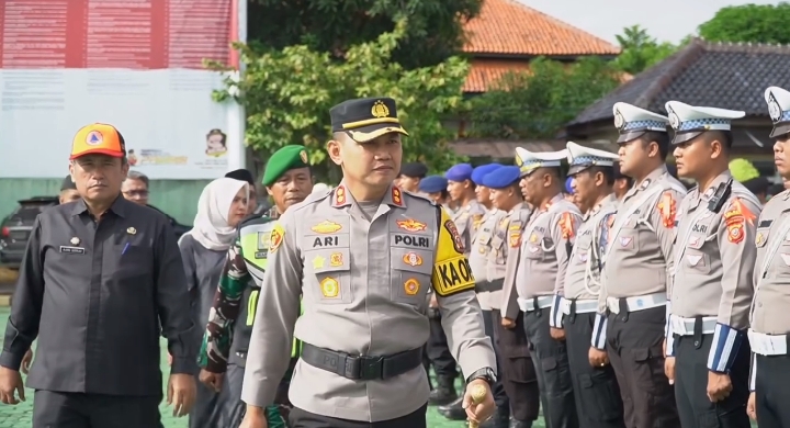 Polres Indramayu Persiapkan Pengamanan Natal dan Tahun Baru 