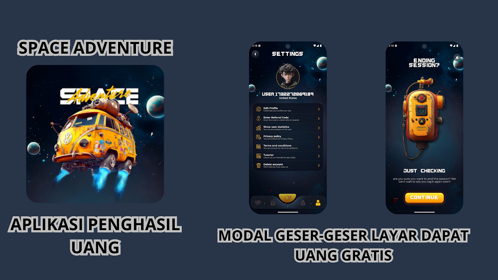 Cuma Perlu Geser-Geser Layar Untuk Dapat Uang Gratis Dari Aplikasi Penghasil Uang Viral 2025 Ini!