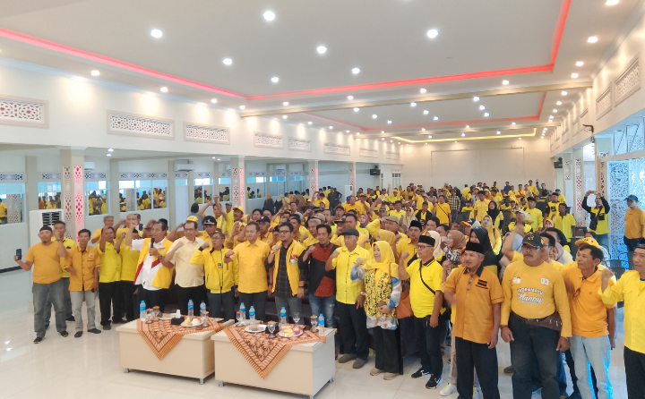 Solid, Kader Golkar Indramayu Siap Menangkan Baher-Kasan di Pilkada