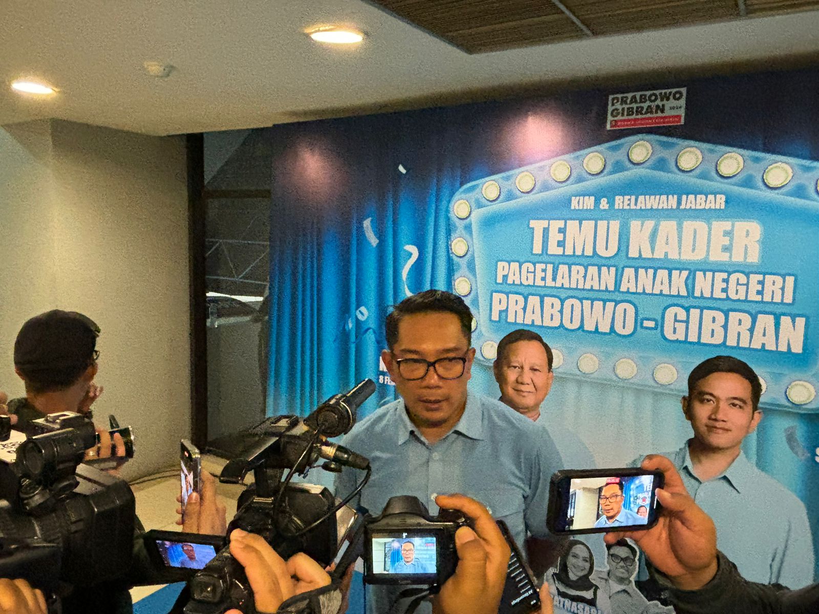 Temu Kader Prabowo di Bandung Membludak, Ridwan Kamil: Tanda Kecintaan pada 02