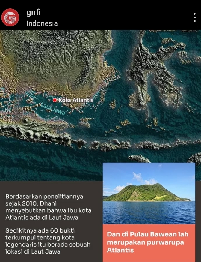 Menggemparkan! Atlantis Ditemukan di Laut Jawa? 60 Bukti Akurat Tak Terbantahkan Tersembunyi di Pulau......