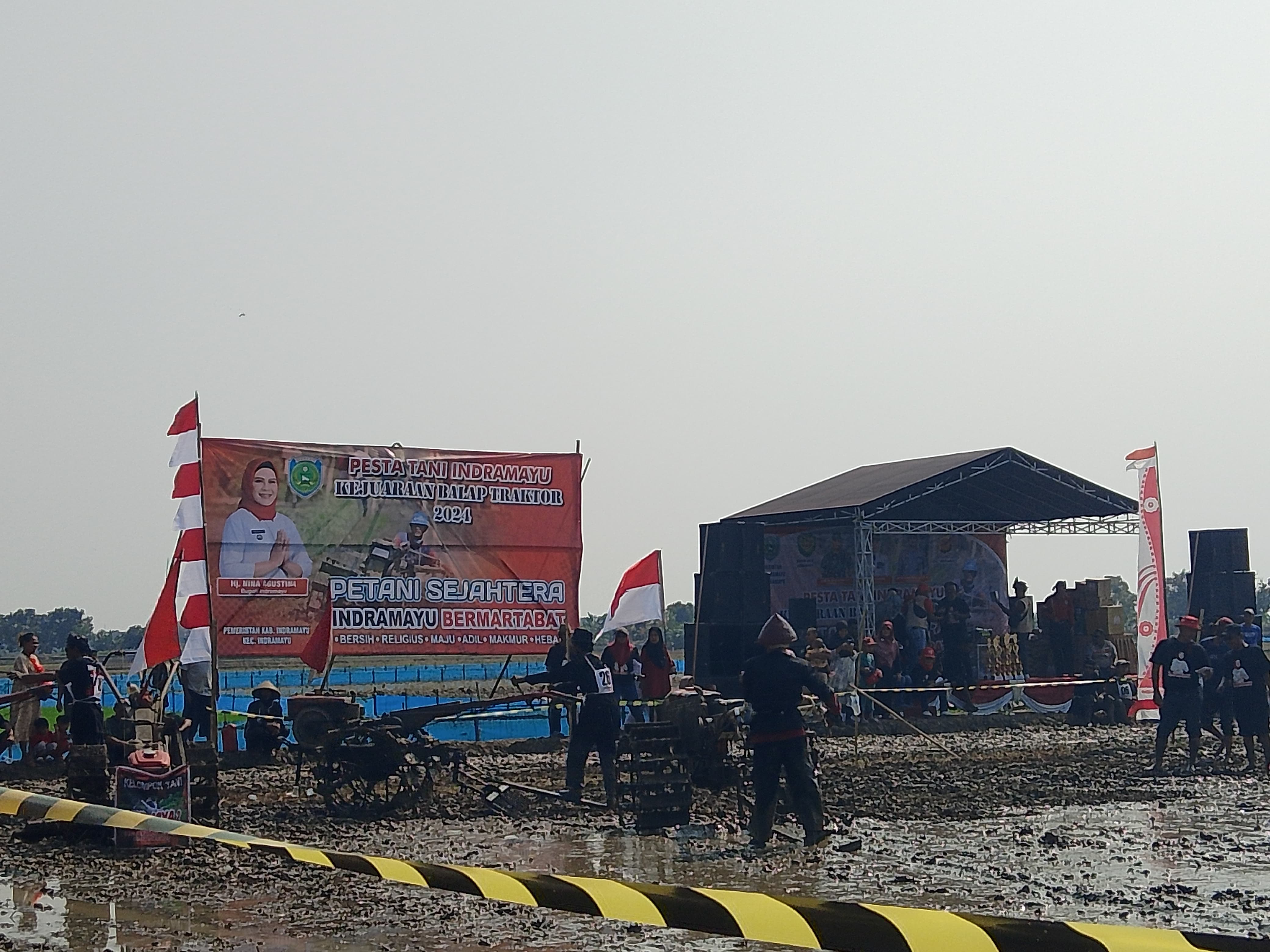 Pesta Tani Indramayu, Meriah dengan Kejuaraan Balap Traktor