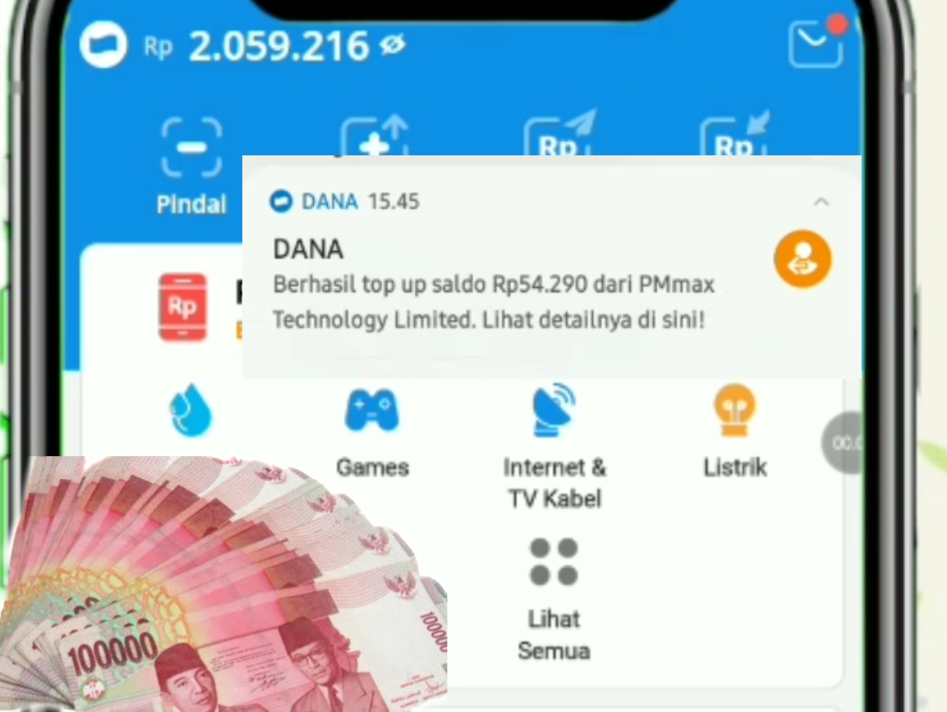 Aplikasi Penghasil Saldo DANA Dibayar Rp50.000 Berkali-kali Hingga Jutaan Rupiah! Cuma Main Sebentar Bos
