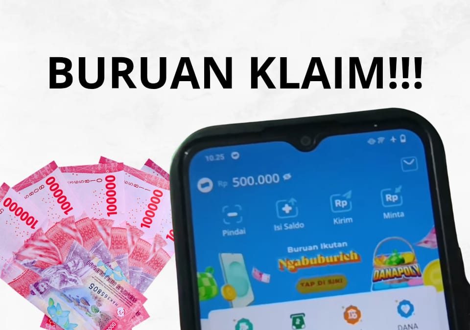 Buruan Klaim! Saldo DANA 500 Ribu Siap Dicairkan, Jangan Sampai Kelewatan Kesempatan Ini!