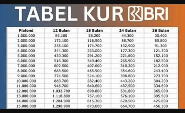 Lebih Ringan, Ini Dia Angsuran KUR BRI Terbaru 2025