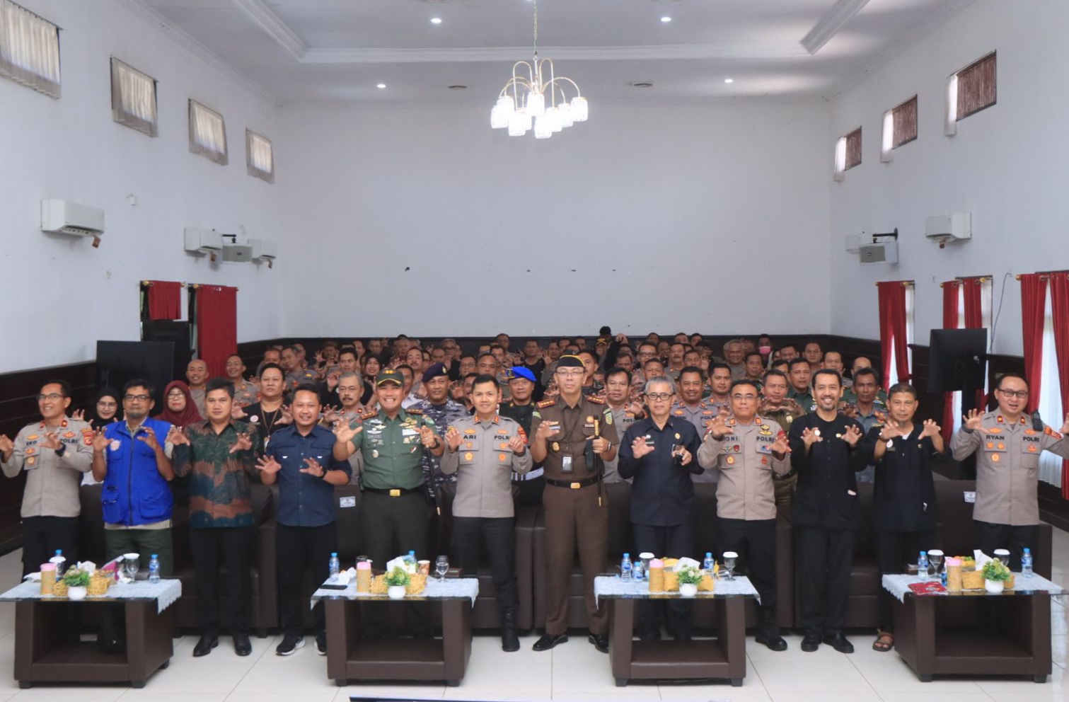 Jelang Pilkada 2024, Polres Indramayu Gelar Rakor Lintas Sektoral dengan Sandi Operasi Mantap Praja Lodaya 