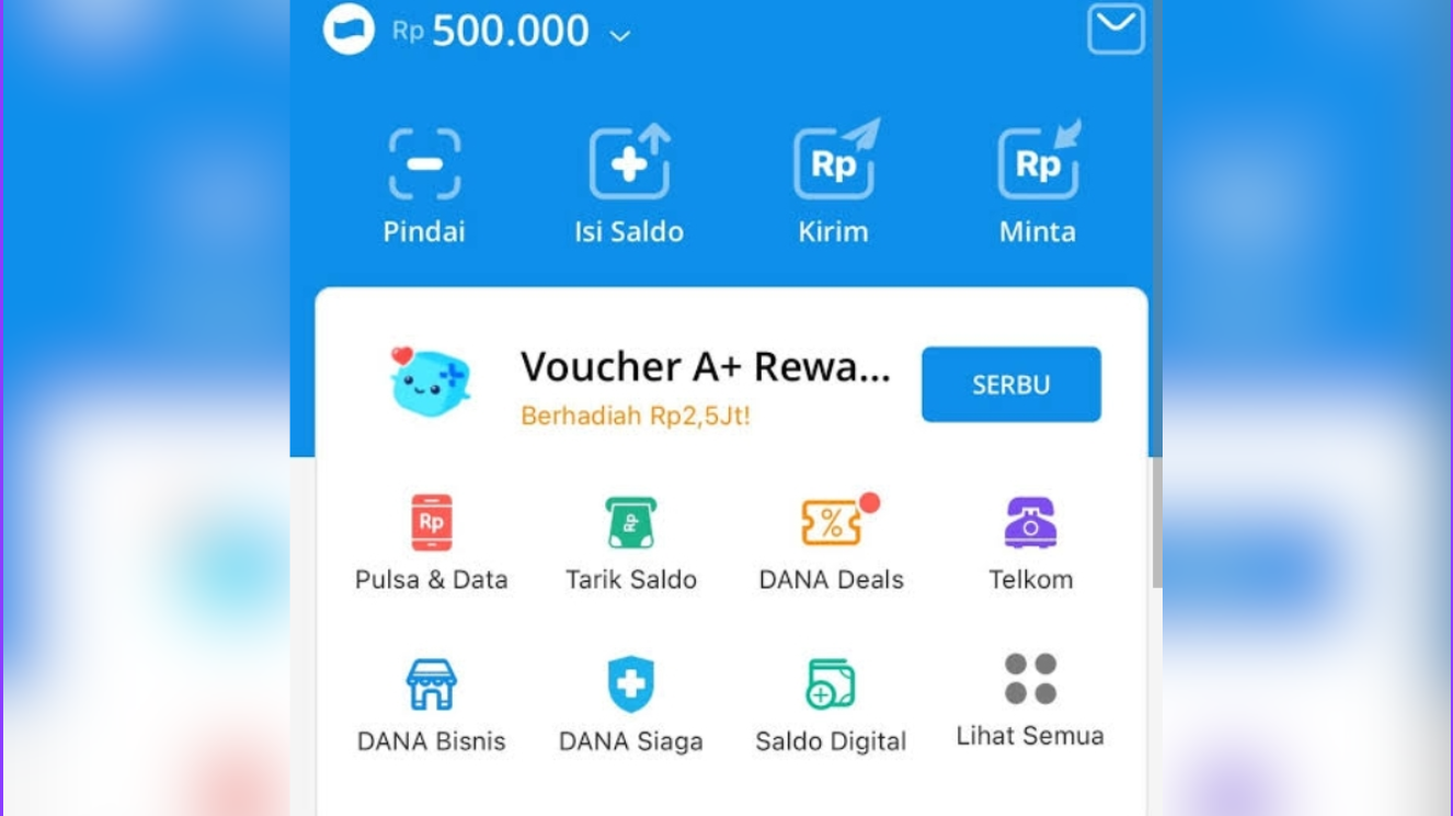 Alhamdulillah! Nomor Hp Anda Menerima Saldo DANA Gratis Rp500 Ribu Langsung Cair, Ini Cara Klaimnya!
