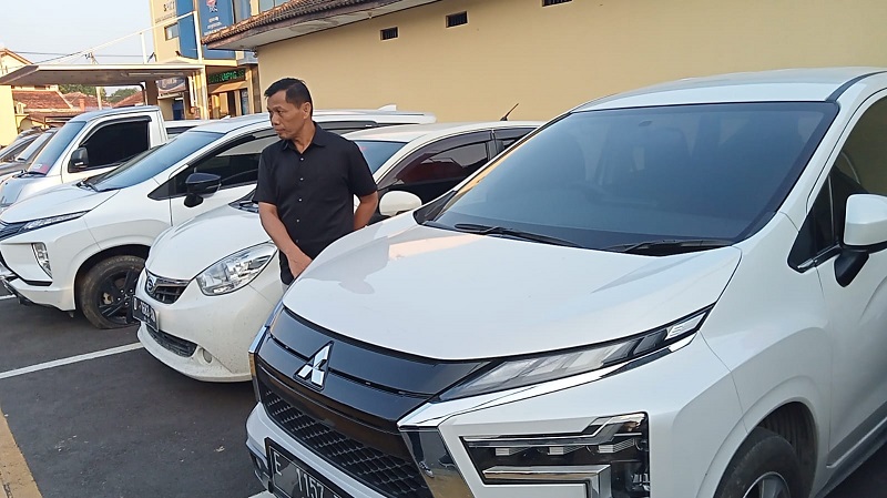 Diduga Bodong, Mobil dan Motor MilikLSM AJ yang Diamankan