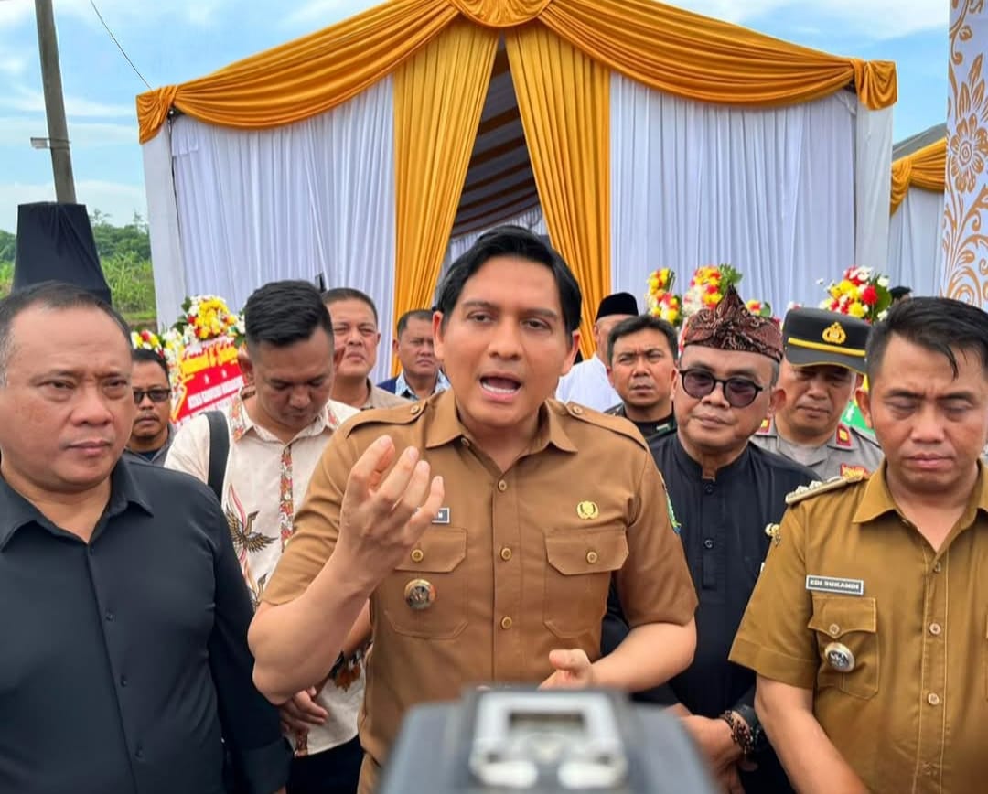Peletakan Batu Pertama, Gantar Disiapkan Jadi Kawasan Industri 