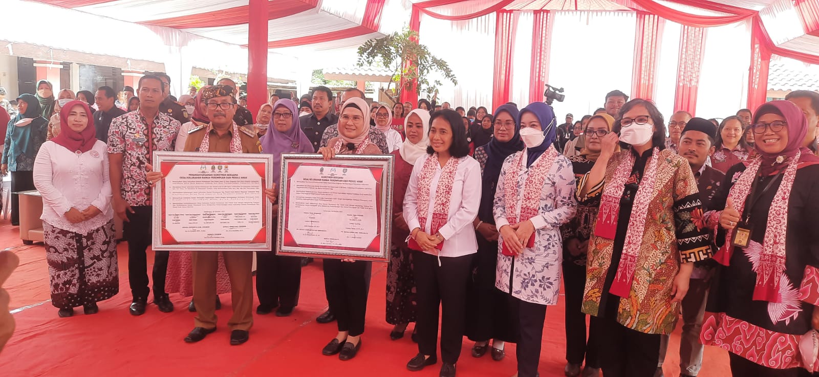Menteri P3A Puji Program Peri, Dua Desa di Indramayu Jadi Proyek PercontohanDRPPA Tingkat Jawa Barat 