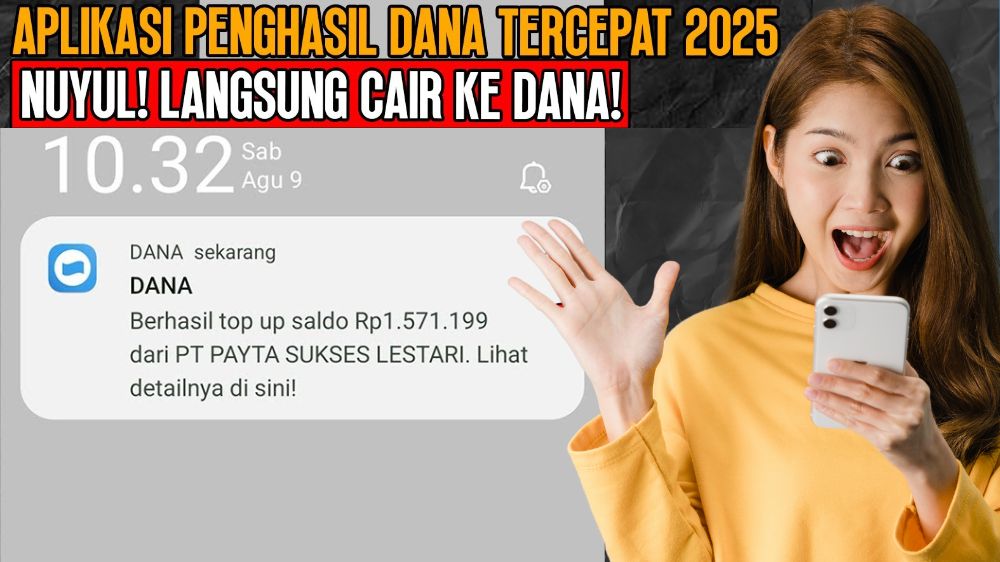 Cara Cepat Cairkan Bonus, Ditransfer Saldo Dana Rp1,57 Juta dari Aplikasi Dompet Digital Terbukti Bayar