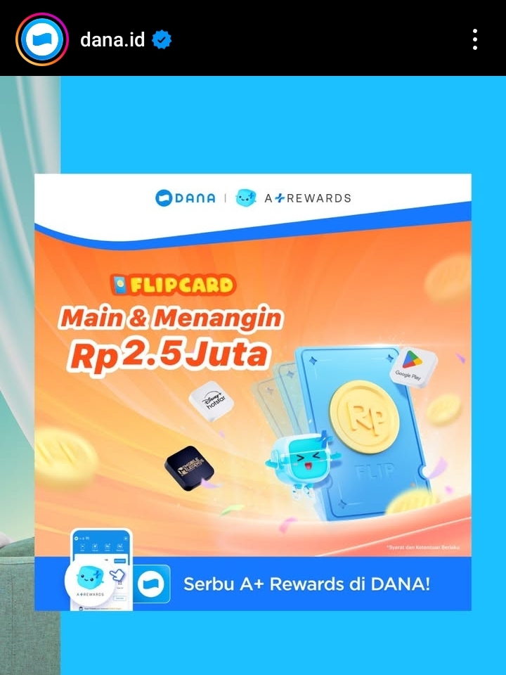 Anak Rumahan Pasti Suka! Mainkan Flip Card Raih Rp2,5 Juta Dari DANA, Begini Cara Mainnya....