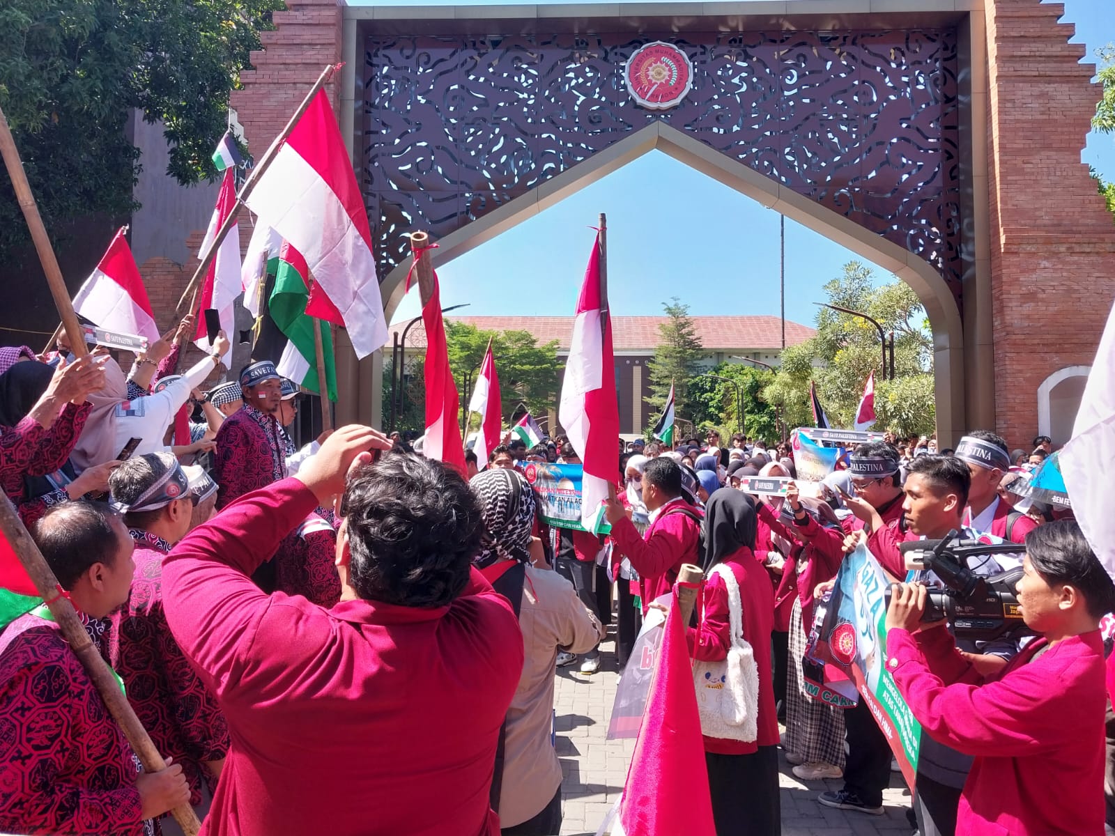 Serentak, Kampus Muhammadiyah Aksi Bela Palestina