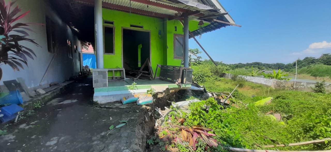 15 Rumah Terdampak Tanah Ambles Minta Percepat Bayar Ganti Rugi, Camat : Sudah Diukur-ukur BBWS