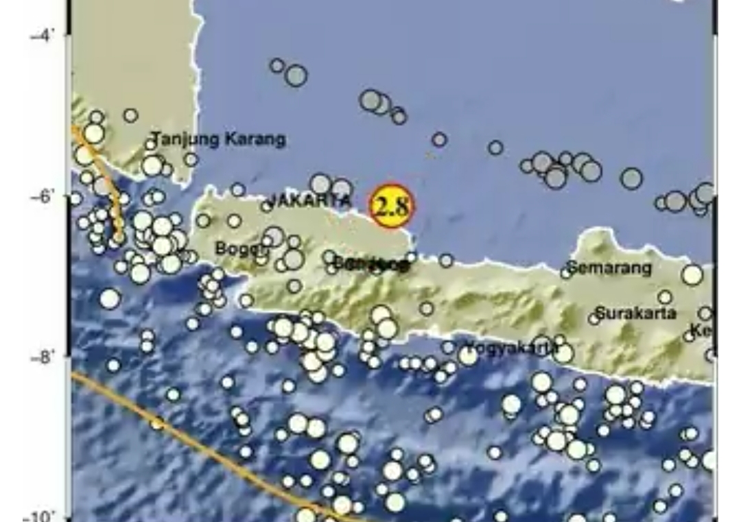 Laut Eretan Diguncang Gempa Dua Kali, Masyarakat Pantura Tidak Terpengaruh