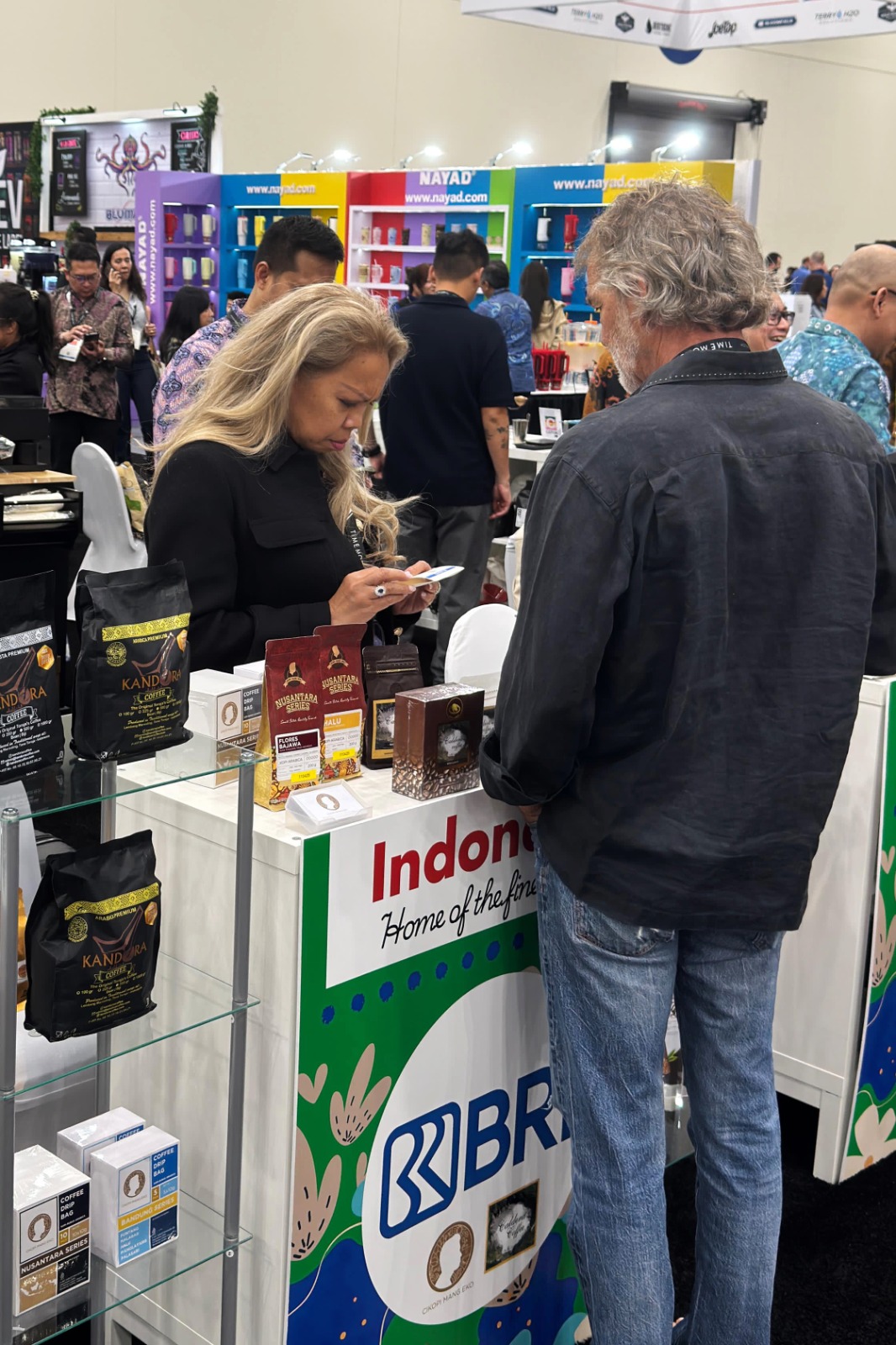 Tampil di Pameran Kopi Dunia di Amerika Serikat, UMKM Kopi Binaan BRI Tembus Pasar Internasional