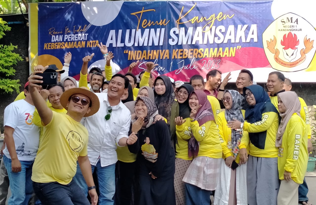 Alumni Smansaka Kompak Dukung Baher Maju Pileg Lagi