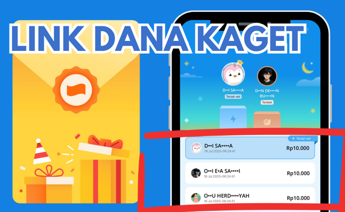 Cuma Klik Link Bisa Dapat Saldo DANA Rp319.000 Masuk Dompet Digital? Ini Cara Cepat Rebut Dana Kaget Hari Ini!