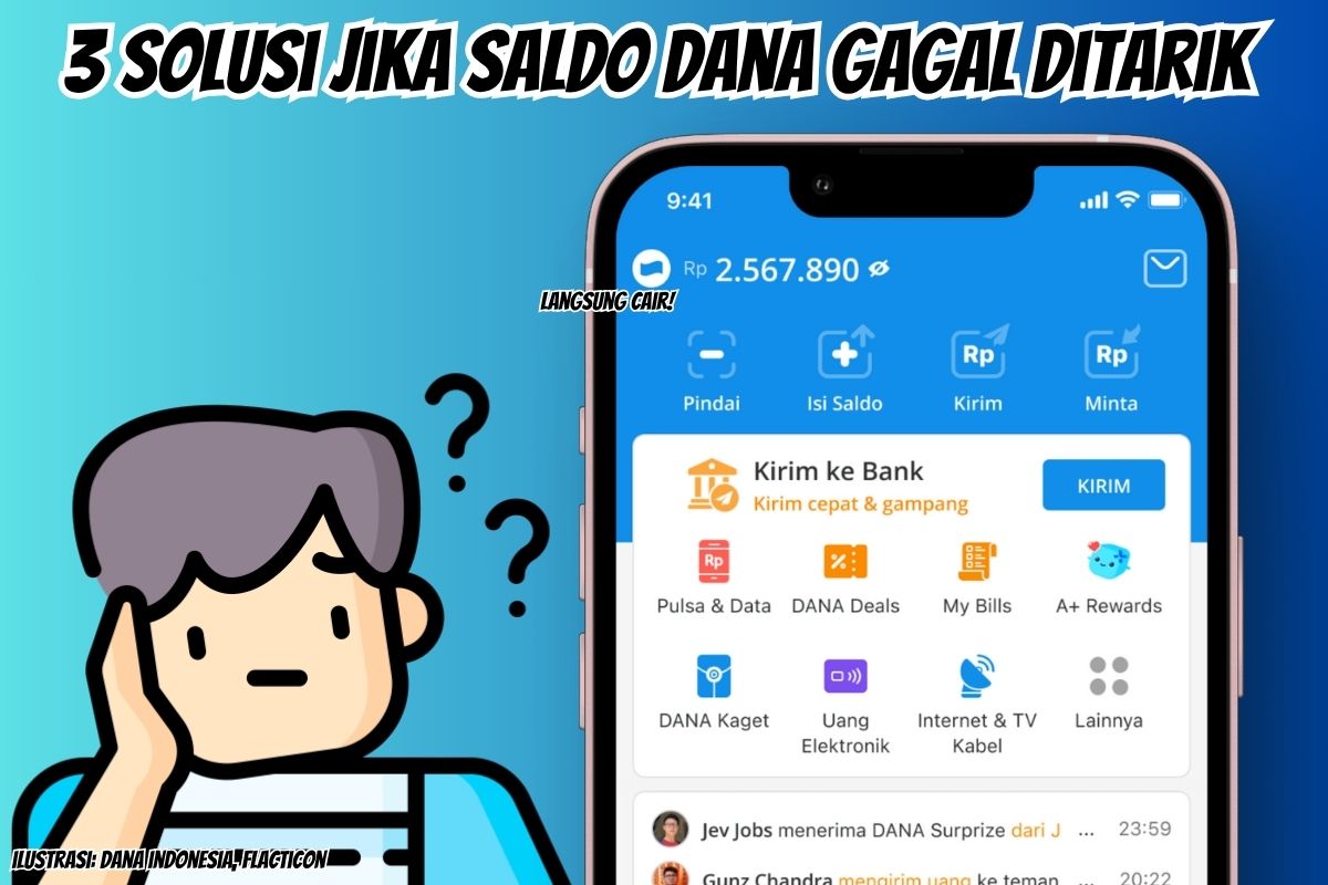 Bagaimana Cara Mencairkan Saldo Dana Gratis Dari Aplikasi Penghasil Uang? Simak 3 Cara Mudahnya Disini! 