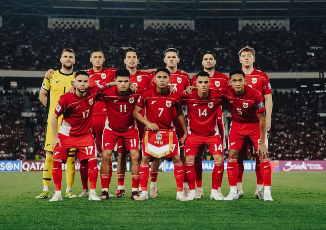 Timnas Indonesia Naik 10 Peringkat Tertinggi di Asia! Qatar Paling Turun Drastis, Ini Urutannya!