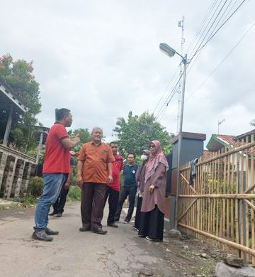 Realisasi Program De-Kat, 349 PJU Terpasang di Kecamatan Kedokan Bunder  