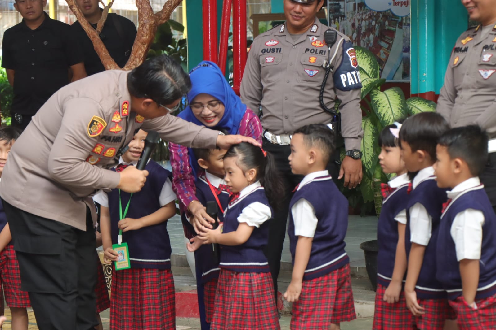 Kapolres Indramayu Pimpin Sosialisasi Polisi Sahabat Anak di TK Cendekia Bumi Patra