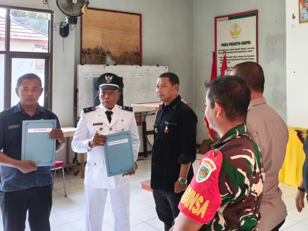 Wawan Supriyadi Resmi Jabat Pj Kuwu Ujunggebang