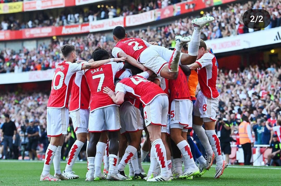 Hasil Pertandingan Liga Inggris :  Arsenal Kalahkan MU, Liverpool Pesta Gol