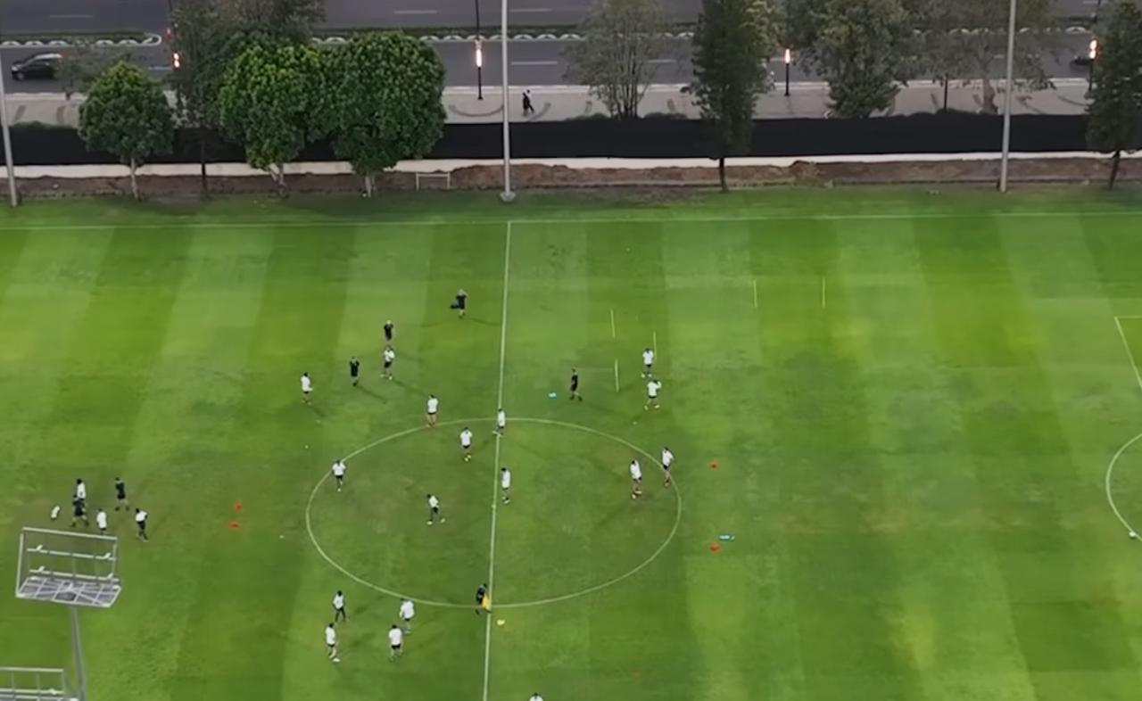 Intip dari Drone, Lihat Australia Gelar Latihan Tertutup yang Intens untuk Hadapi Timnas Indonesia