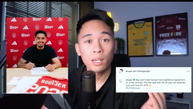 Naturalisasi Tristan Gooijer Dalam Waktu Dekat, Yussa: Skill Individual Sekelas Ole! Ajax Buat Proyek Besar