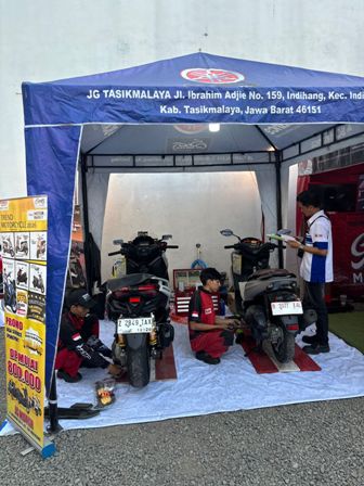 Grebek Sekre Vol. 8 Sambangi Tasikmalaya, Yamaha Jabar dan YRFI Jabar Perkuat Sinergi Bersama Komunitas