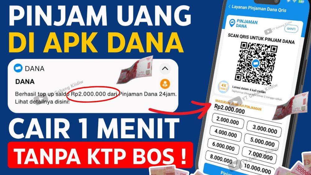 Terdesak Butuh Uang? Begini Cara Baru Pinjam Rp2 Juta dari Aplikasi DANA Bisa Tanpa KTP dan Tanpa Jaminan